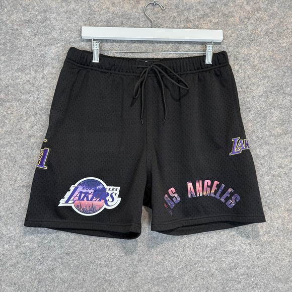 Pro Standard Other - Pro Standard Los Angeles‎ Lakers City Scape Sunset Mesh Shorts Large Heavyweight